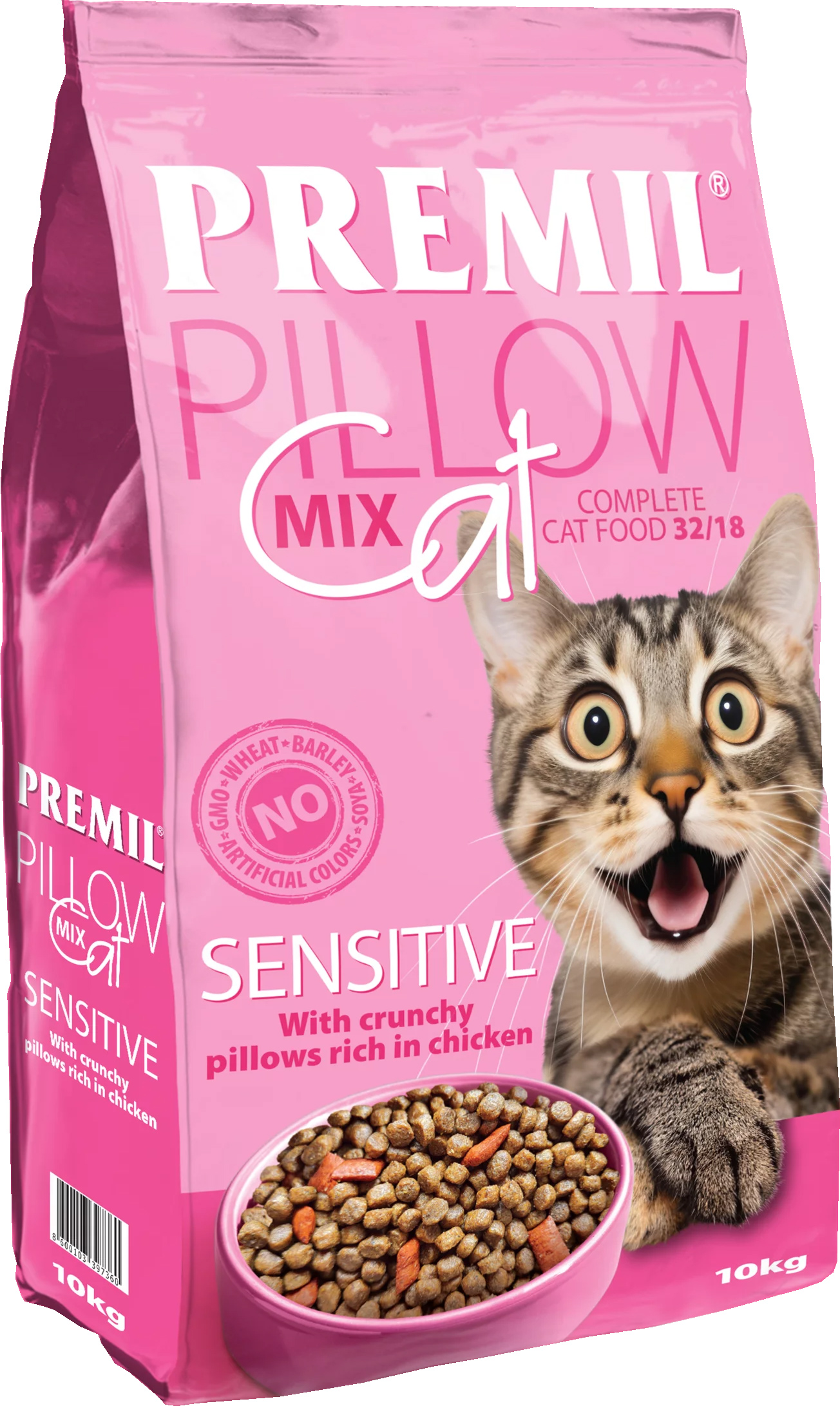 Сухой корм для кошек Premil Pillow Mix Cat Sensitive