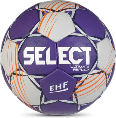 Гандбольный мяч Select Ultimate Replica v24 / 1670850999 (размер 1, фиолетовый/белый)