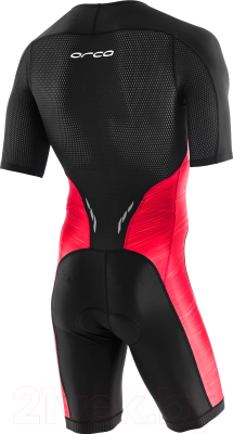 Костюм триатлонный Orca Core Short Sleeve Race Suit 2019 / JVC6 (L, черный/красный)