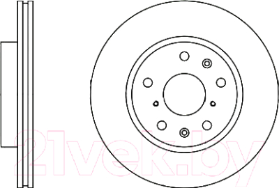 Тормозной диск Bosch 0986479S58