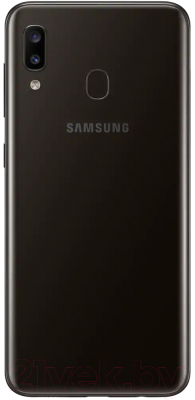 Смартфон Samsung Galaxy A20 2019 / SM-A205FZKVSER (черный)