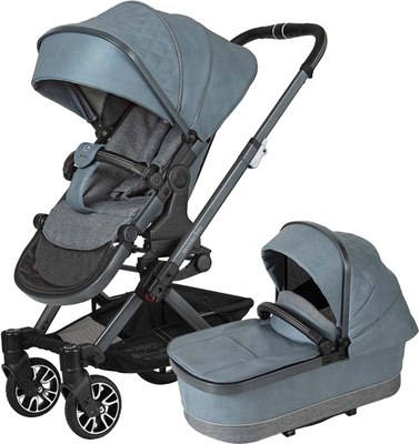 Детская универсальная коляска Hartan Mercedes Benz Avantgarde GTX 2 в 1 845 / 2382.213.845 (Denimblau) - 