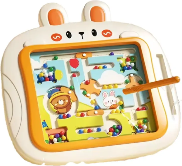 Развивающая игрушка Labalu Магнитный лабиринт Зайчик / Q703C