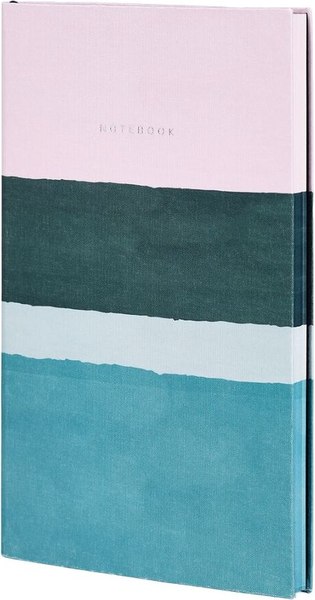 Блокнот CASTELLI Stripes Dusty Pink / 0QO7IS-004 (96л, розовый/голубой)