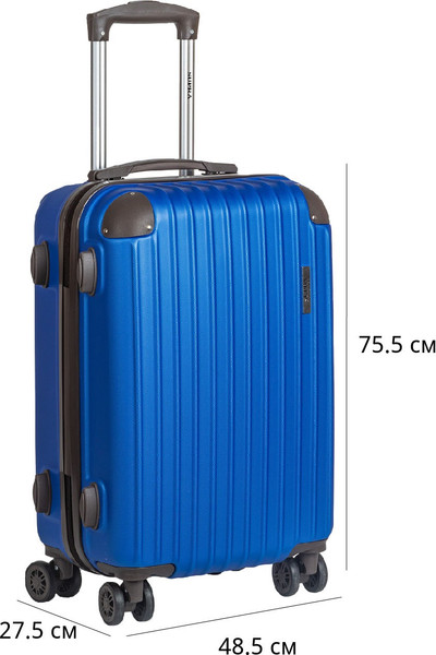 Изображение товара Чемодан на колесах Supra STS-1002-L (Dynamic Blue)