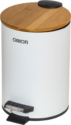 Мусорное ведро Orion Home 460031 (3л, белый) - 