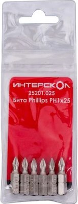 

Набор бит, Phillips PH1х25