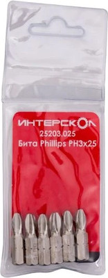 

Набор бит, Phillips PH3х25