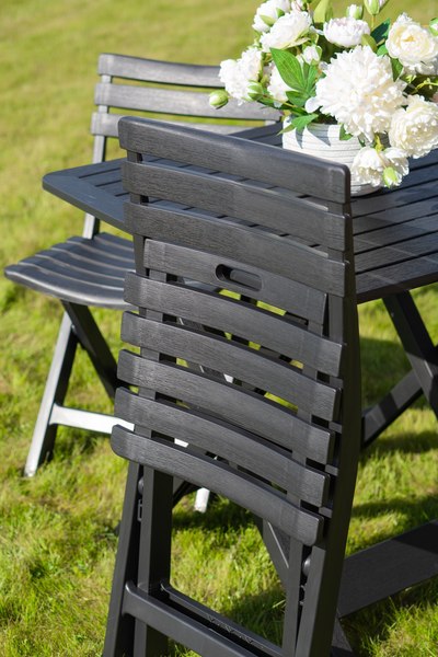 Комплект садовой мебели Ipae Progarden Camping SET018AN (антрацит)