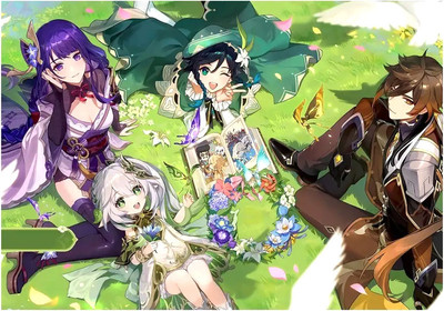 Постер Citydecor Genshin 3 (21x30) -