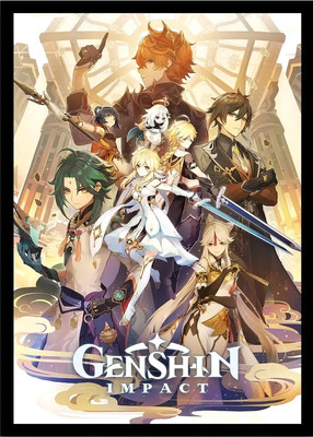 Постер Citydecor Genshin 4 (21x30) -
