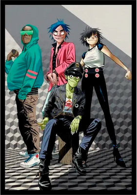 

Постер, Gorillaz 3