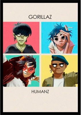 

Постер, Gorillaz 6