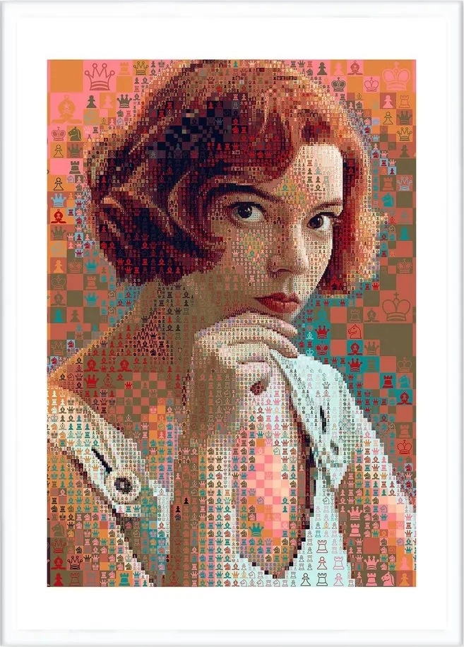 Постер Citydecor Ход королевы. Харис Цевис 1 (21x30)
