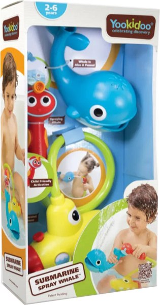 Игрушка для ванной Yookidoo Подводная лодка и Кит 40142