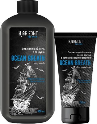 

Набор косметики для тела и волос, H2Orizont Ocean Breath Шамп-гель+Бальзам п/бритья