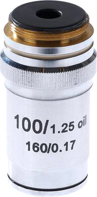 Объектив для микроскопа Микромед 100/1.25ми 160/0.17 М1 / 10582 - 