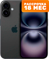 Смартфон Apple iPhone 16 128GB (черный) - 