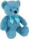 Мягкая игрушка Fluffy Family Мишка Радуга / 682329 (голубой) - 
