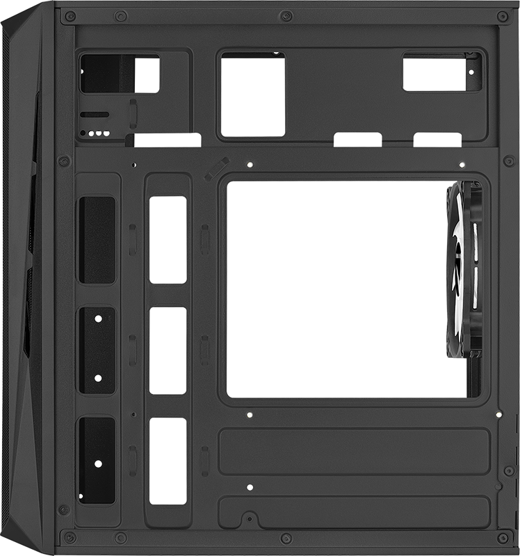 Корпус для компьютера Formula CS-107 (черный, без БП) — фото 4