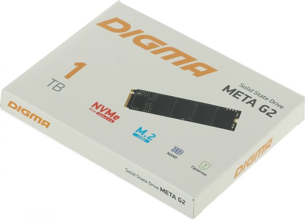SSD диск Digma Meta G2 M.2 2280 1TB DGSM4001TG23T  