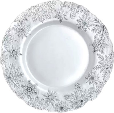 

Тарелка столовая обеденная, Celebration White / 338-105