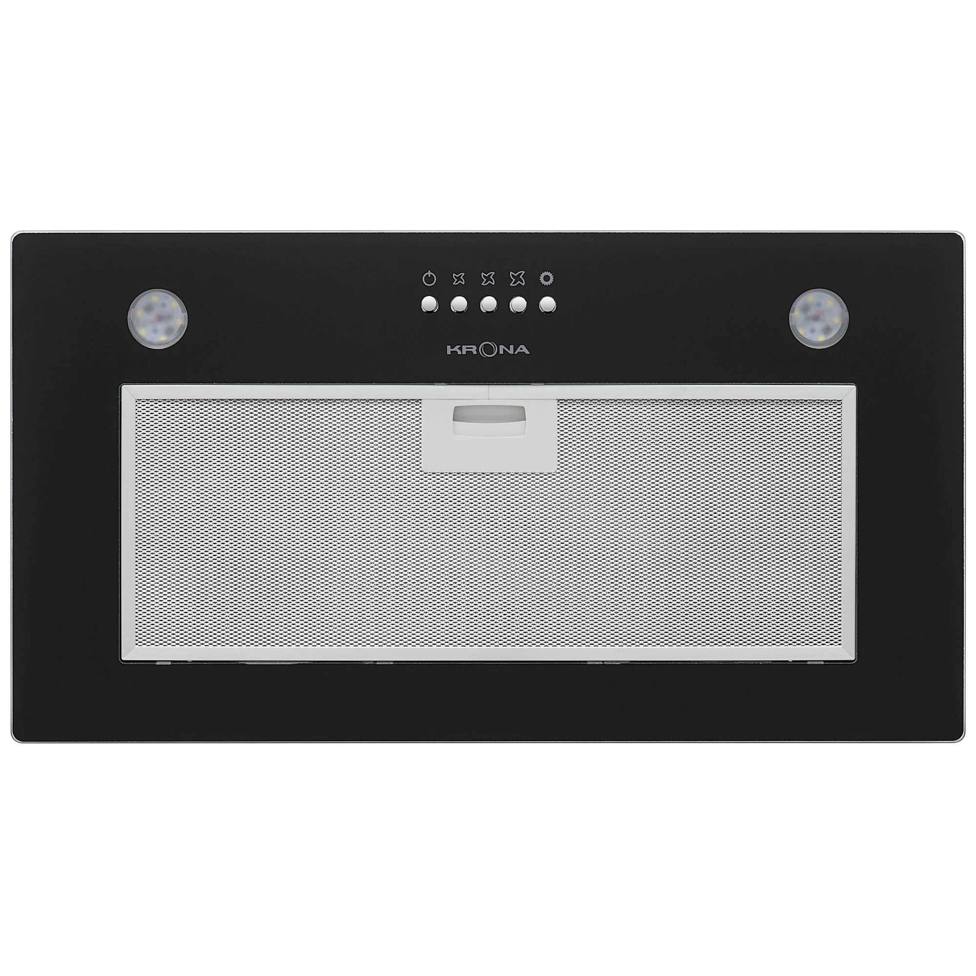 Вытяжка скрытая Krona Arven 500 PB V2 / КА-00008122 (черный) — фото 3