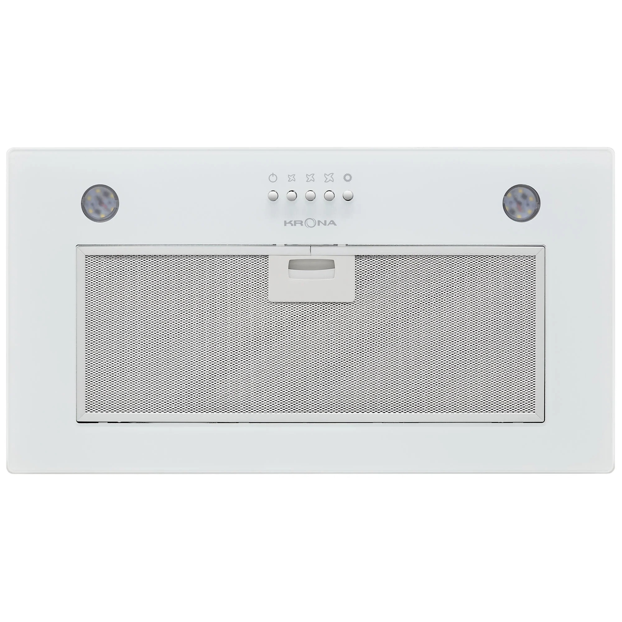 Вытяжка скрытая Krona Arven 500 PB V2 / КА-00008123 (белый) — фото 2