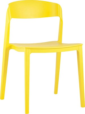 Стул пластиковый Stool Group Moris SL-7089 / 70139 (желтый) - 