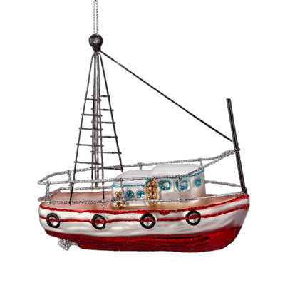 

Елочная игрушка, Decor. Рыбацкий баркас / 62513