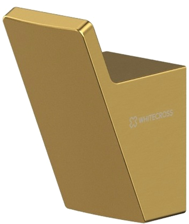 Крючок для ванной Whitecross Cubo CU2415GLB (брашированное золото)