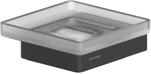 Мыльница Whitecross Cubo CU2420BL (черный матовый)