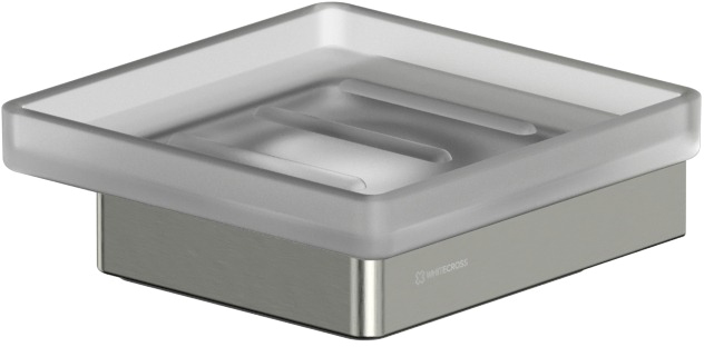 Мыльница Whitecross Cubo CU2420NIB (брашированный никель)