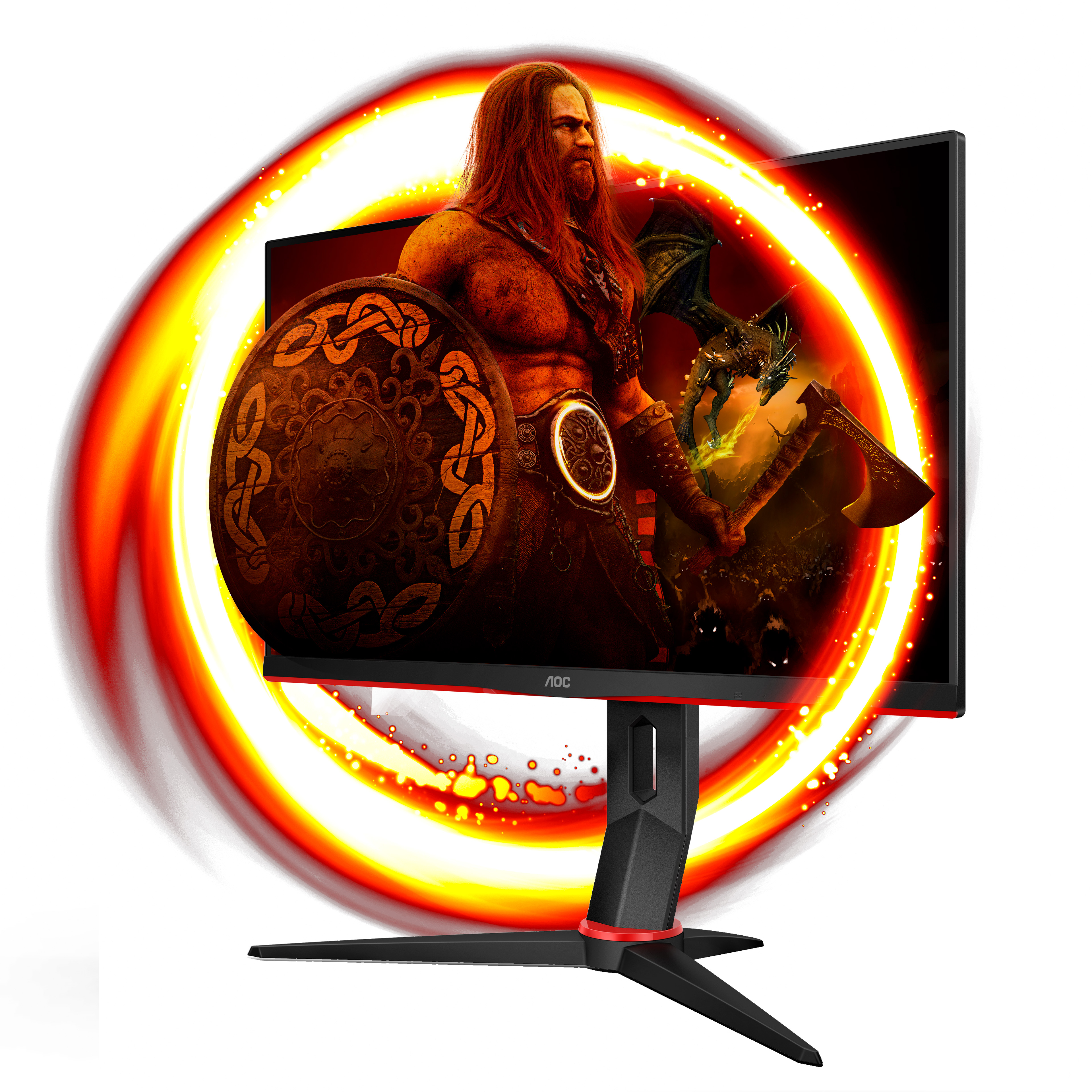 Монитор AOC Gaming 24G2SP/BK