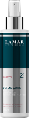 Тоник для лица Lamar Professional Detox Care успокаивающий с зеленым чаем и алоэ вера (200мл) - 