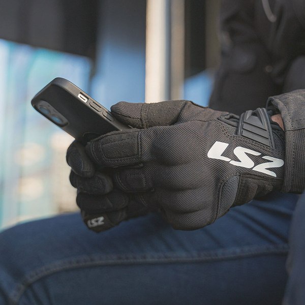 Мотоперчатки LS2 Silva Man (S, черный)