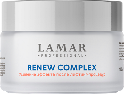 Крем для лица Lamar Professional Renew Complex восстанавливающий и питательный (100мл) -