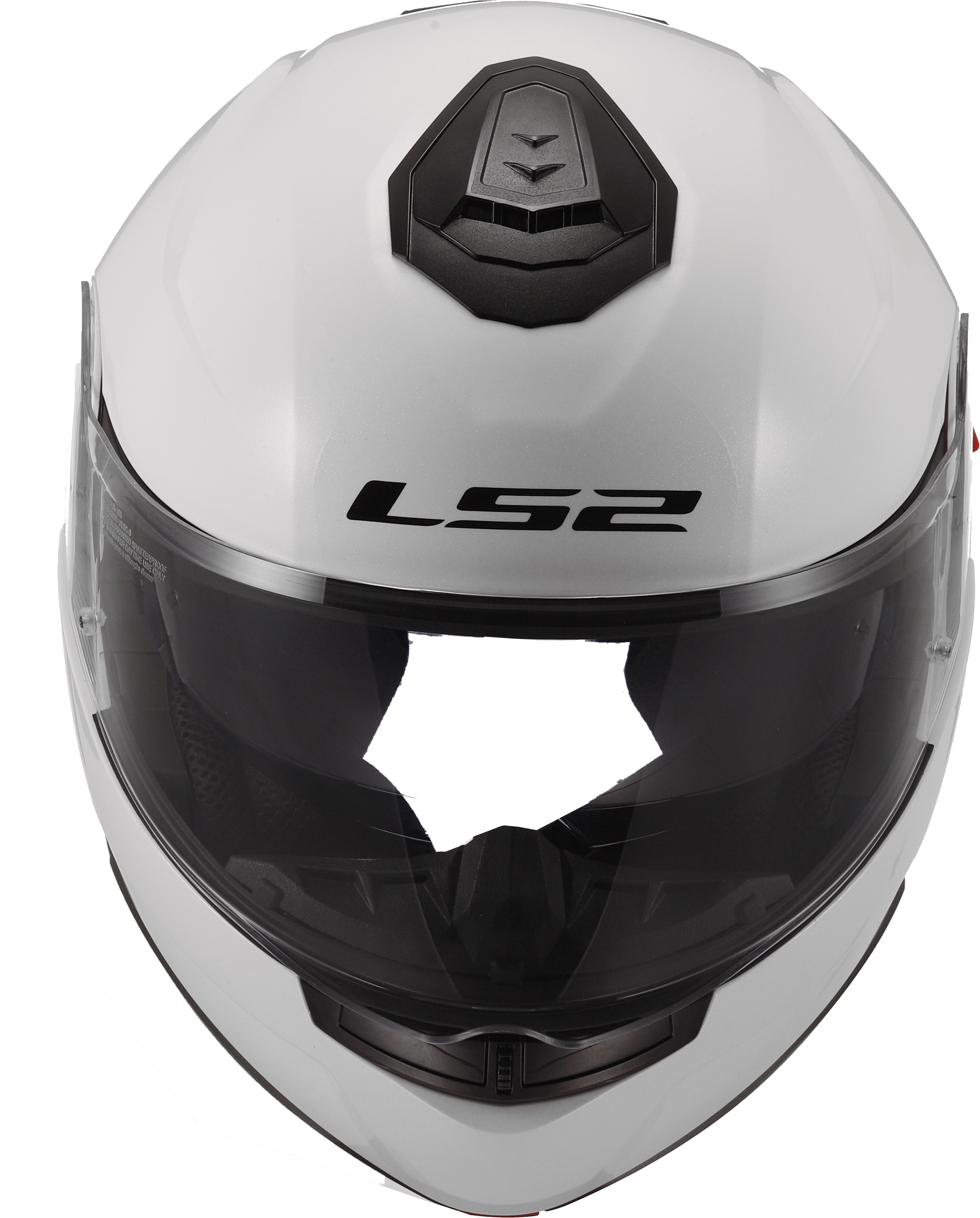 Мотошлем LS2 FF908 Strobe 2 Solid (3XL, белый глянцевый) — фото 10
