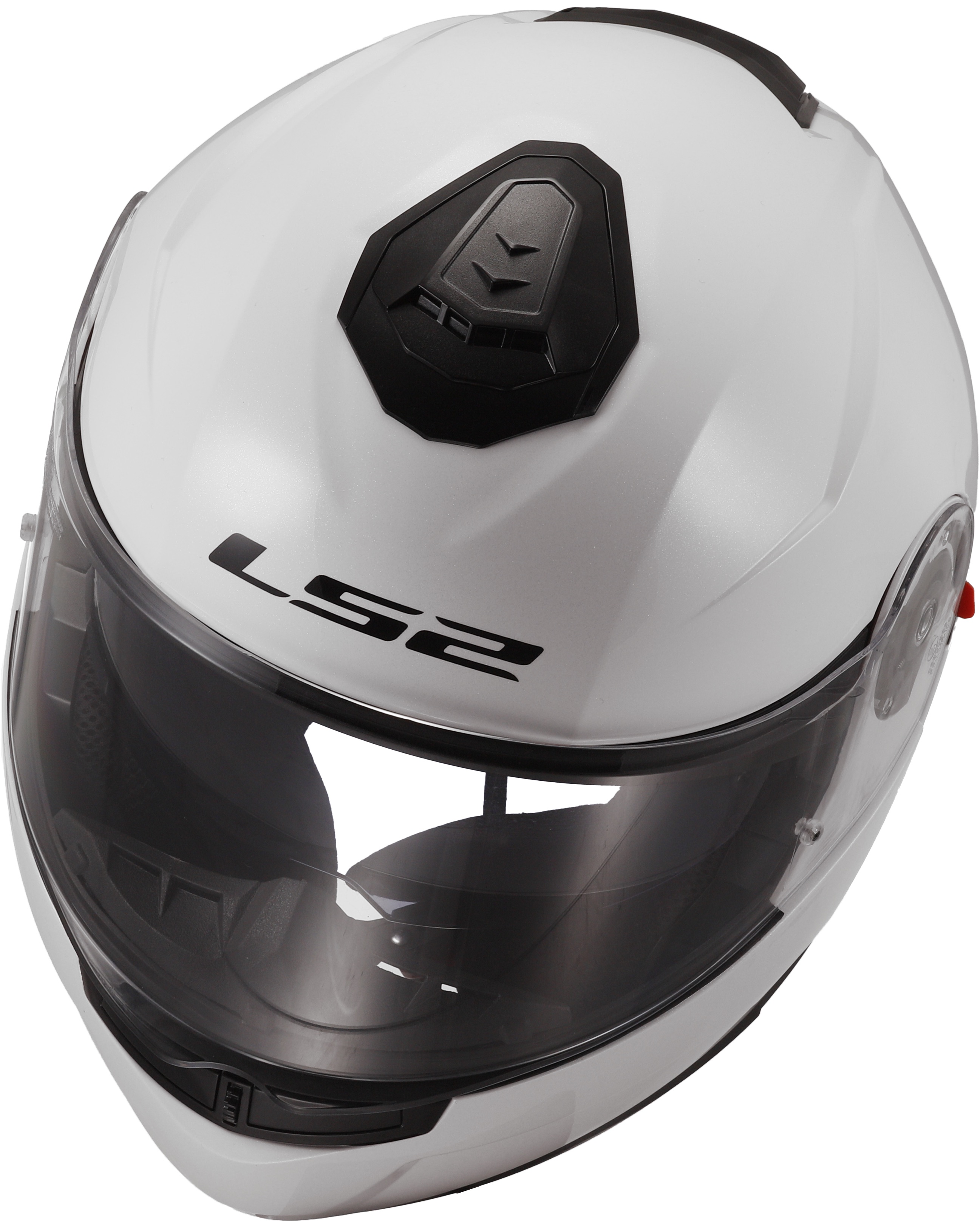 Мотошлем LS2 FF908 Strobe 2 Solid (3XL, белый глянцевый) — фото 9