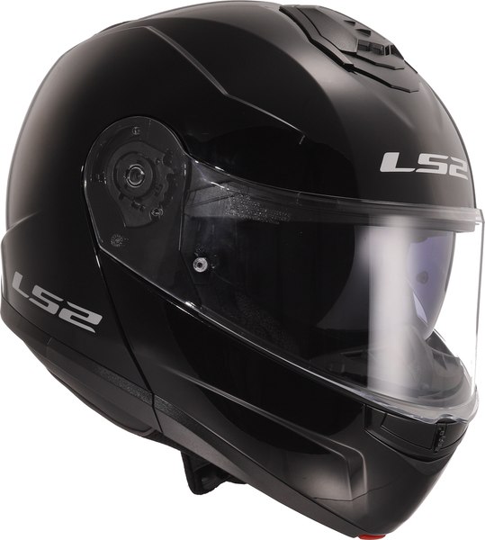 Мотошлем LS2 FF908 Strobe 2 Solid (XXL, черный глянцевый)