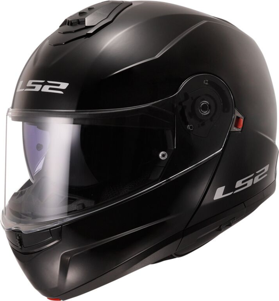 Мотошлем LS2 FF908 Strobe 2 Solid (XXL, черный глянцевый)