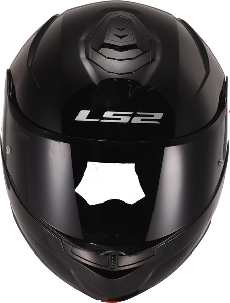 Мотошлем LS2 FF908 Strobe 2 Solid (XXL, черный глянцевый)