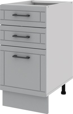 

Шкаф-стол кухонный, Грейс ш40 с 3 ящиками / 540.02