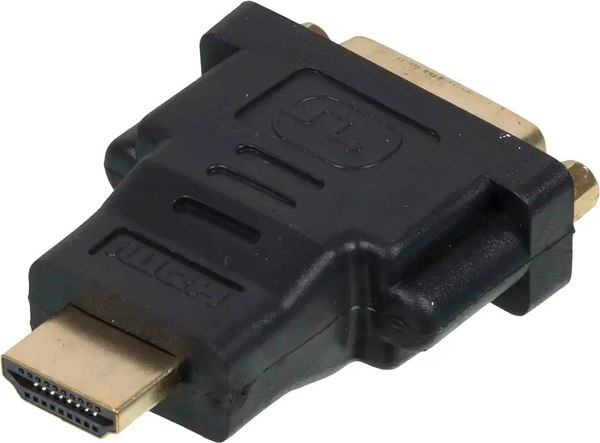 Адаптер Ningbo HDMI (m) DVI-D (f) / CAB NIN HDMI(M)/DVI-D(F) (черный)