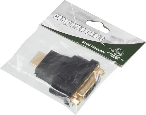 Адаптер Ningbo HDMI (m) DVI-D (f) / CAB NIN HDMI(M)/DVI-D(F) (черный)