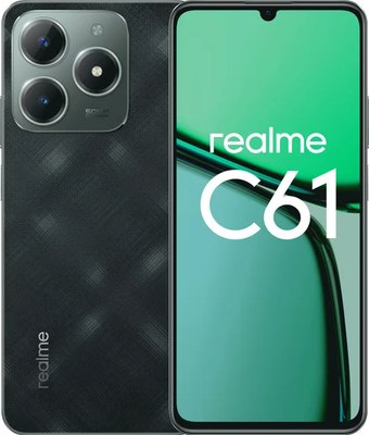 Смартфон Realme C61 8GB/128GB / RMX3930 (темно-зеленый)