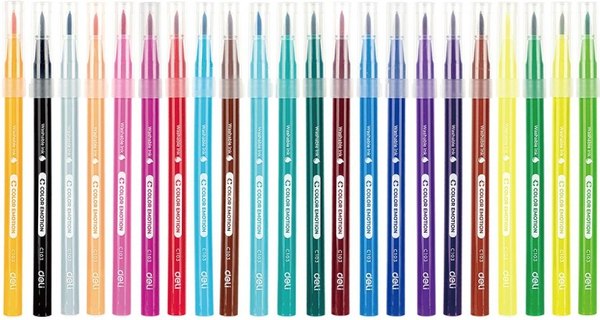 Фломастеры Deli Color Emotion / EC10324 (24цв)
