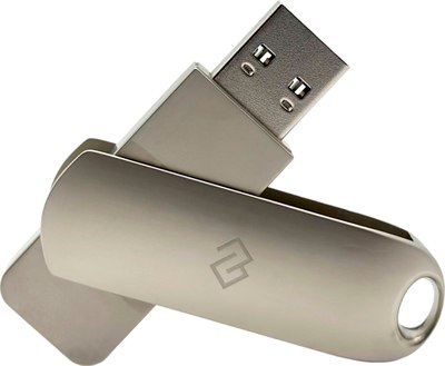 USB flash накопитель Digma Drive3 512GB / DGFUM512A30SR (серебристый)