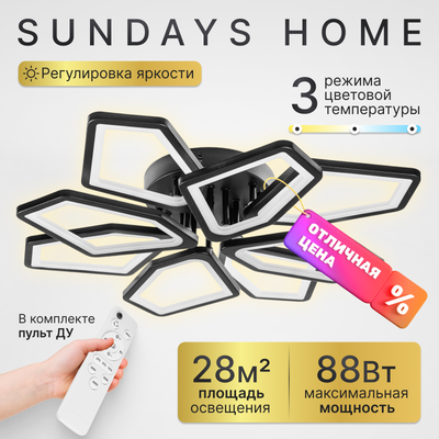 Люстра Sundays Home KR-47 / 6389 - 