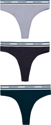 Комплект женских трусов Mark Formelle 412533-3 (р.90, антрацит) - 